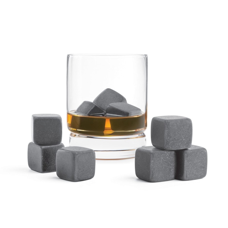 Tabletop & Bar Final Touch Steel Chilling Balls & Cubes | On The Rocks Chilling Stones - Set Of 9 | Final Touch®