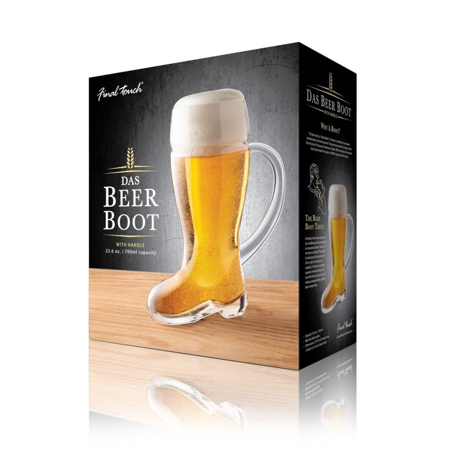 Tabletop & Bar Final Touch Das Beer Boots | Das Beer Boot With Handle | Final Touch®