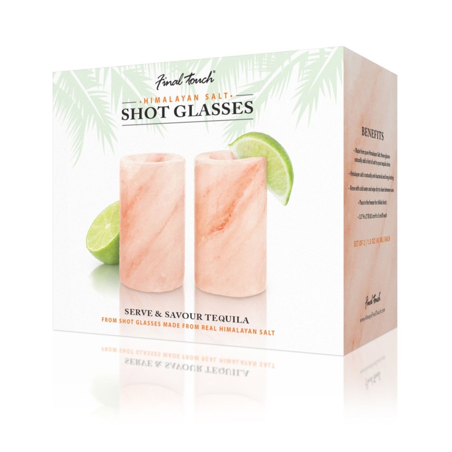 Tabletop & Bar Final Touch Tequila | Final Touch Himalayan Salt Shot Glasses | Final Touch®