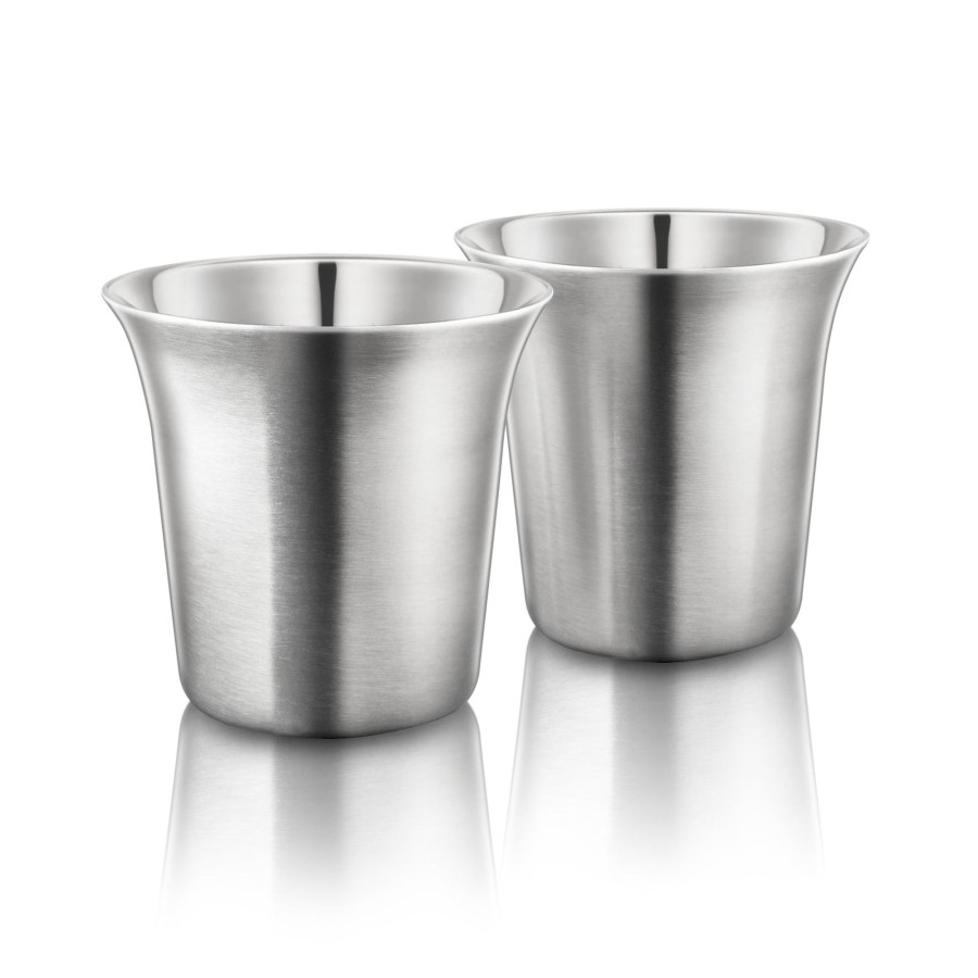 Chefs Tools Final Touch | 2.5 Oz Double-Wall Espresso Cups - Set Of 2 | Final Touch®