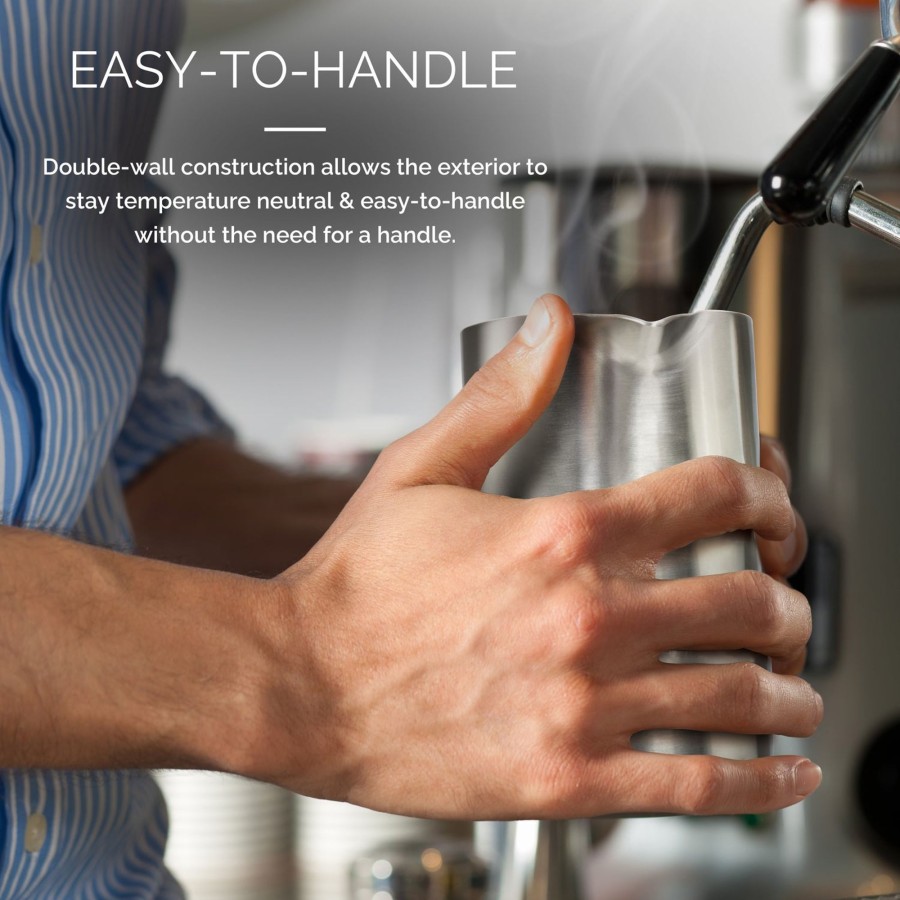 Chefs Tools Final Touch | Double-Wall Frothing Pitcher | Final Touch®