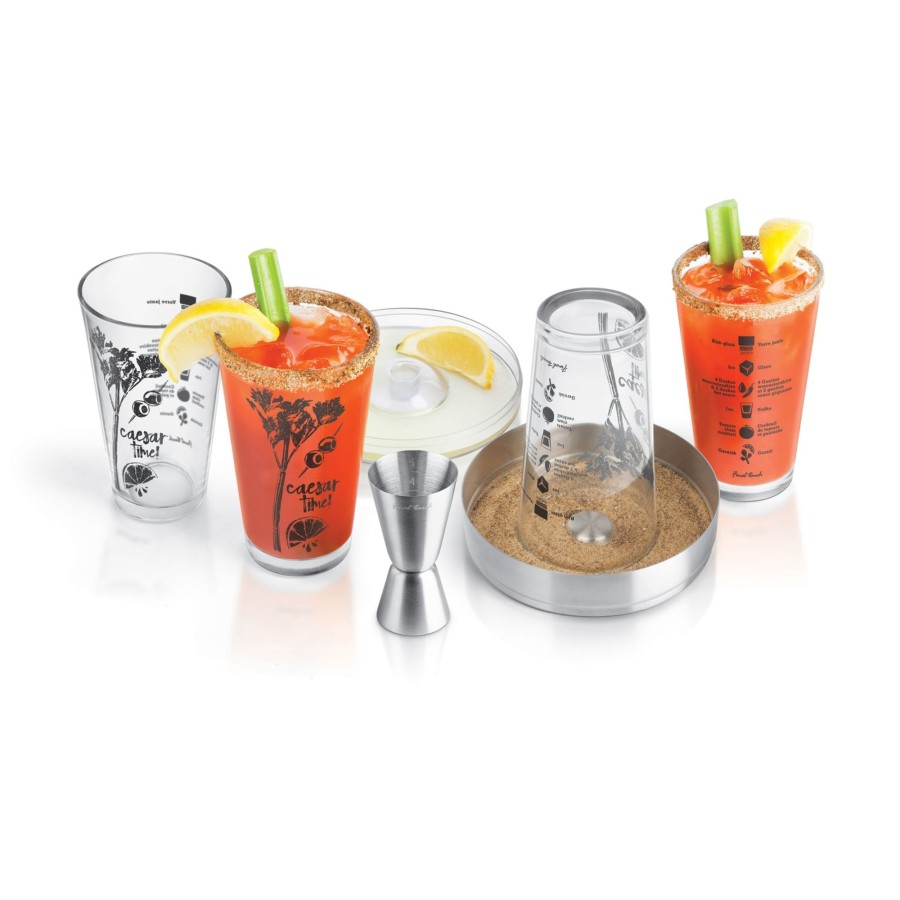 Tabletop & Bar Final Touch Specialty Bar Glasses | 7 Piece Caesar Cocktail Set | Final Touch®