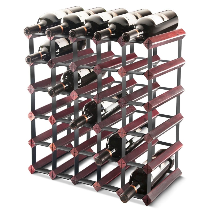 Storage Final Touch Wine Racks | Final Touch Assembled Wine Rack | Final Touch® Cherry