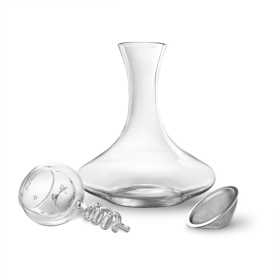 Tabletop & Bar Final Touch Aerator Decanter Sets | Twister Glass Aerator & Decanter Set | Final Touch®