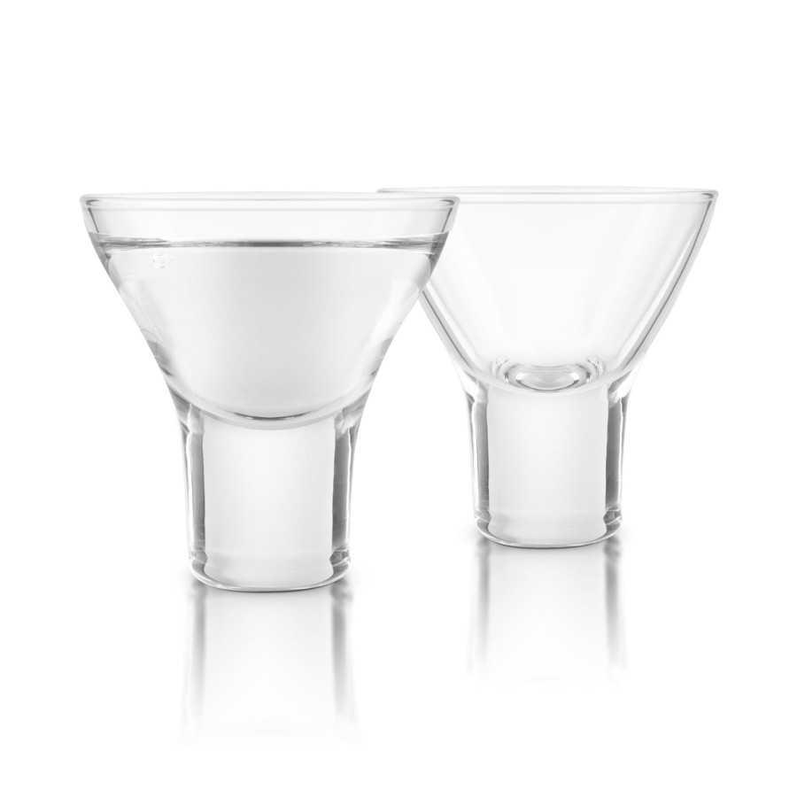 Tabletop & Bar Final Touch Durashield Liquor Accessories | Sake Lead-Free Crystal Glasses - Set Of 2 | Final Touch®