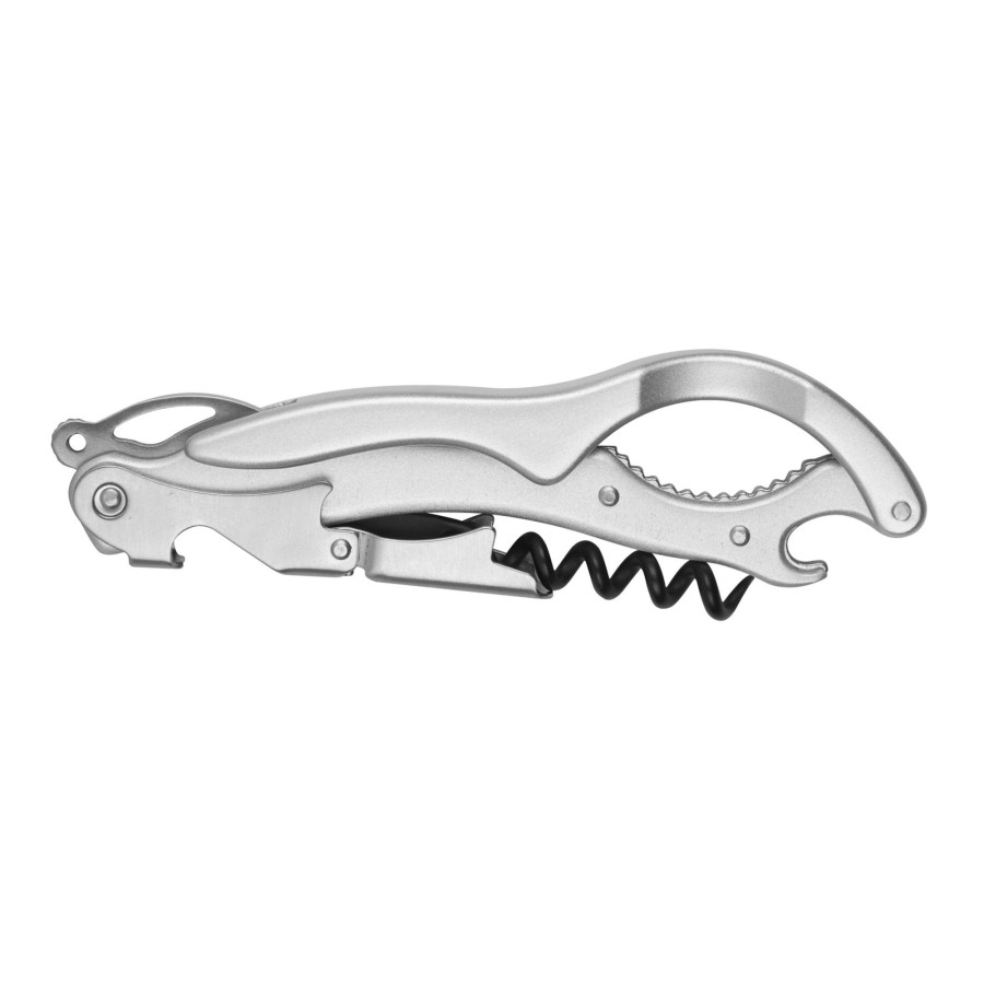 Tabletop & Bar Final Touch Wine Accessories | The Flex 4 In 1 Corkscrew | Final Touch® Grey