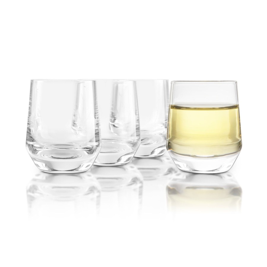 Tabletop & Bar Final Touch Sake | Crystal Sake Glasses - Set Of 4 | Final Touch®