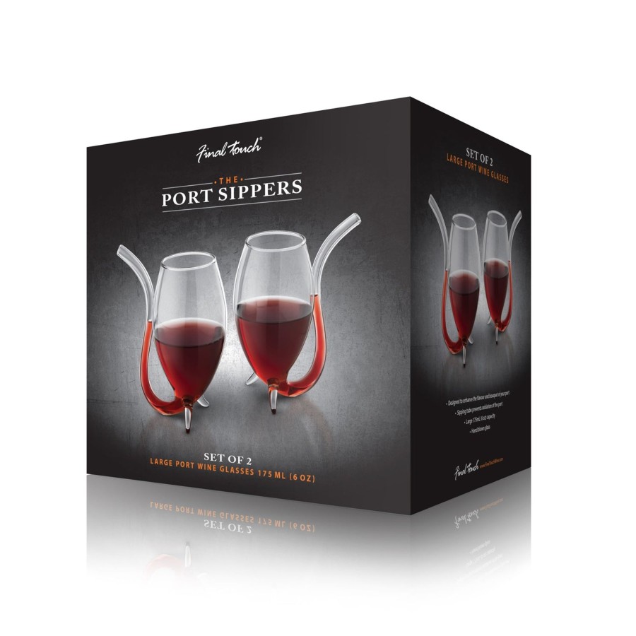 Tabletop & Bar Final Touch Wine Glasses | Port Sippers - Set Of 2 - 175 Ml | Final Touch®