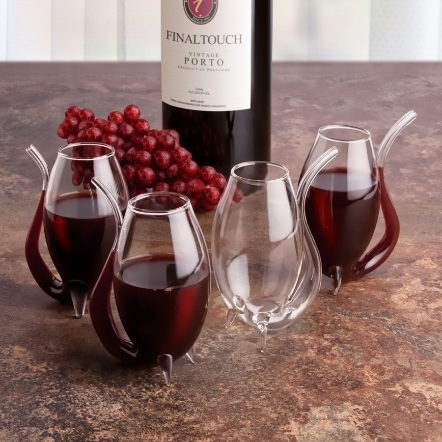 Tabletop & Bar Final Touch Wine Glasses | Port Sippers - Set Of 4 - 100 Ml | Final Touch®