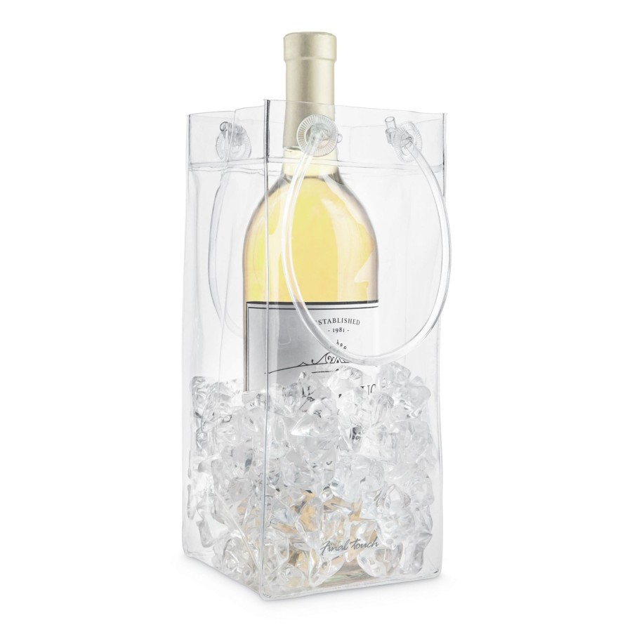 Tabletop & Bar Final Touch Wine Chillers | Collapsible Wine & Champagne Chiller Bag | Final Touch® Clear