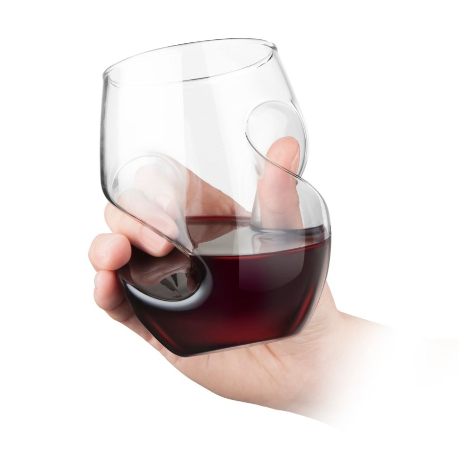 Tabletop & Bar Final Touch Wine Glasses | Conundrum Red Wine Glasses - Set Of 4 - 16 Oz (473Ml) | Final Touch®