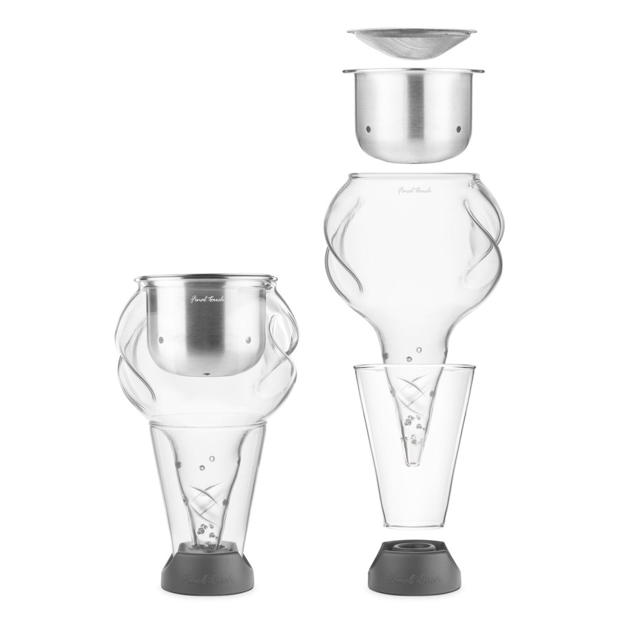 Tabletop & Bar Final Touch Conundrum Series | Conundrum Stainless Steel Aerator For Wine Decanters | Final Touch®