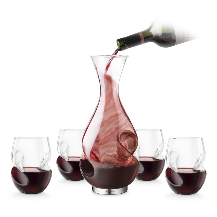 Tabletop & Bar Final Touch Wine Decanters | L'Grand Conundrum Aerator Decanter Set | Final Touch®