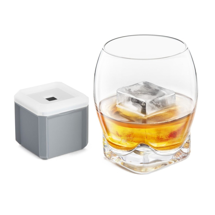 Tabletop & Bar Final Touch Specialty Bar Glasses | Colossal Ice Cube Whiskey Glass | Final Touch®