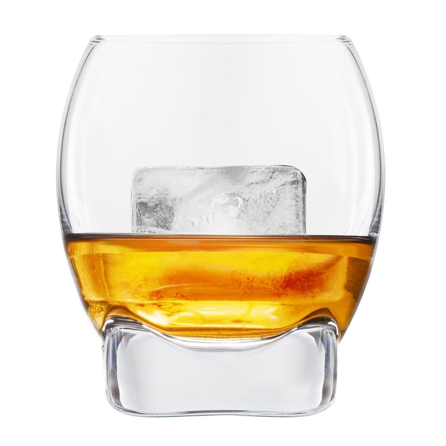 Tabletop & Bar Final Touch Specialty Bar Glasses | Colossal Ice Cube Whiskey Glass | Final Touch®