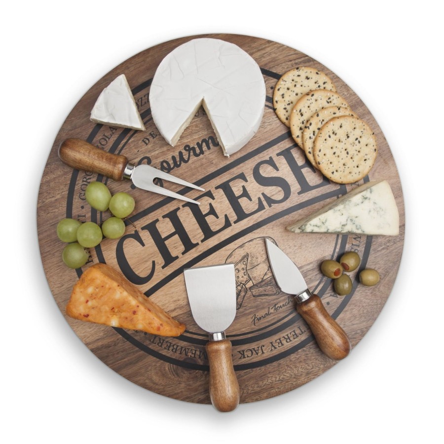 Chefs Tools Final Touch | 4 Piece Cheese Board Set | Final Touch®