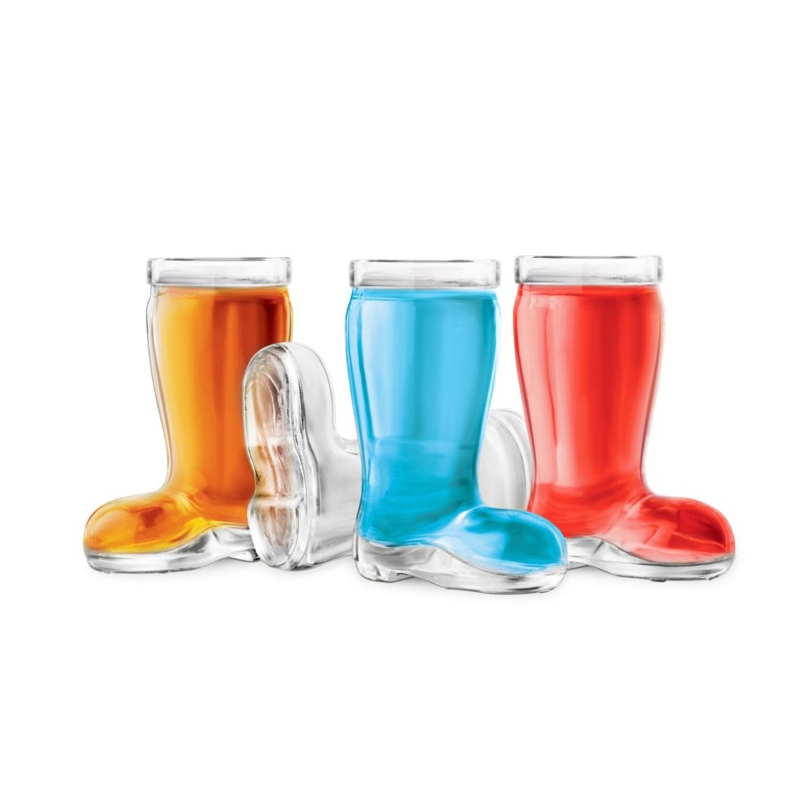 Tabletop & Bar Final Touch Jiggers Flasks & Shot Glasses | Das Boot Shot Glasses - Set Of 4 | Final Touch®