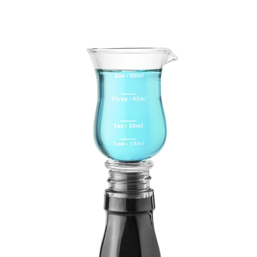 Tabletop & Bar Final Touch Jiggers Flasks & Shot Glasses | Hurricane Jigger Stopper | Final Touch®