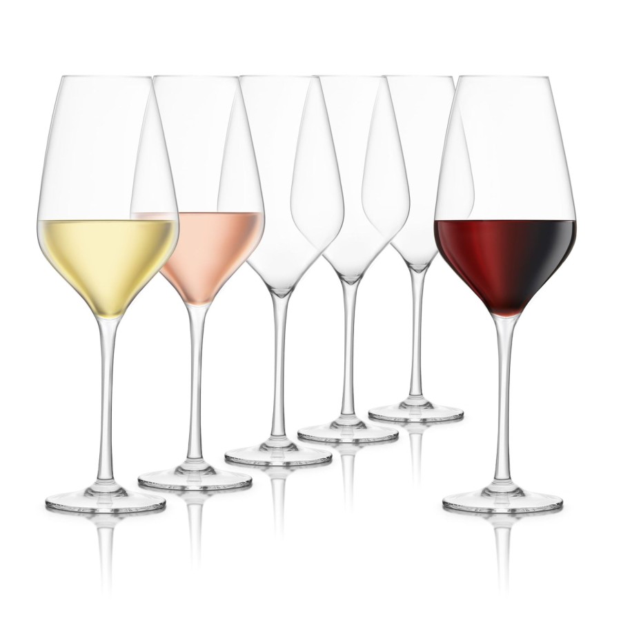 Tabletop & Bar Final Touch | Everyday Lead-Free Crystal Wine Glasses | Final Touch®