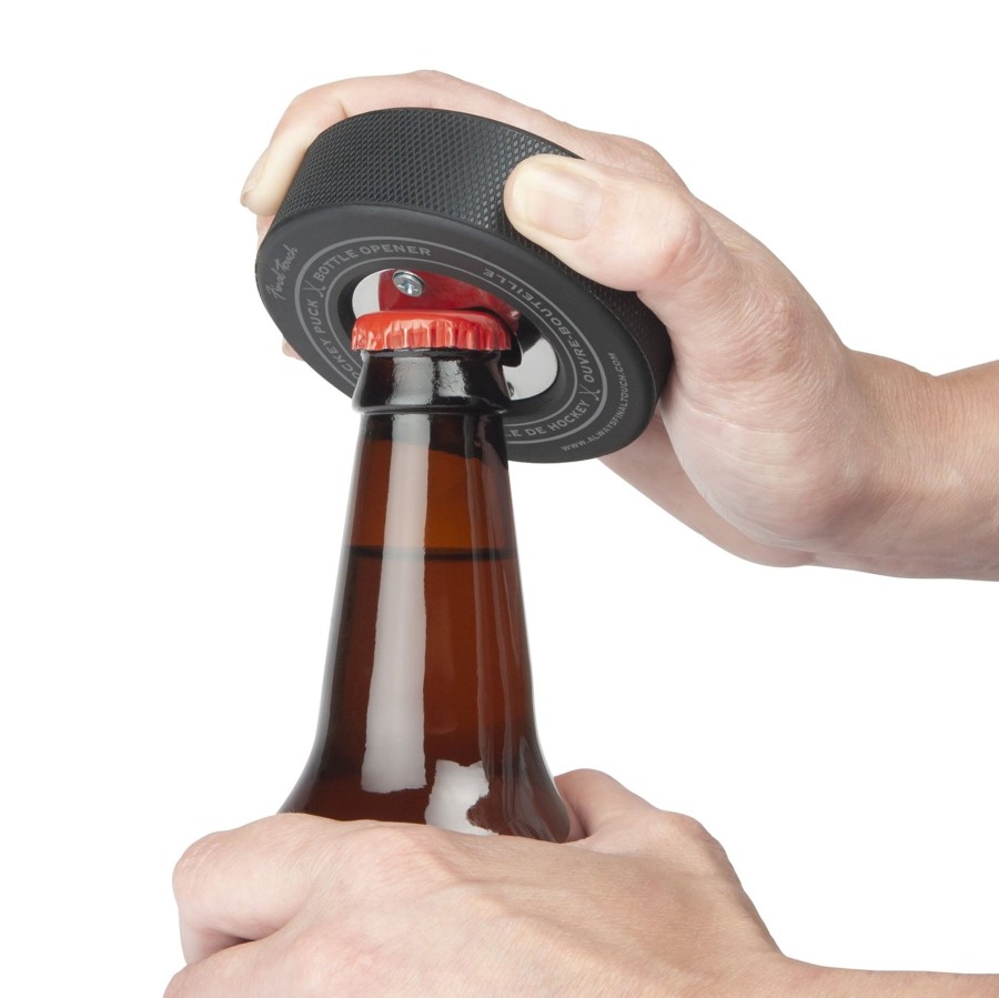 Tabletop & Bar Final Touch | Hockey Puck Bottle Opener | Final Touch®