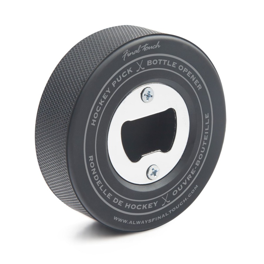 Tabletop & Bar Final Touch | Hockey Puck Bottle Opener | Final Touch®