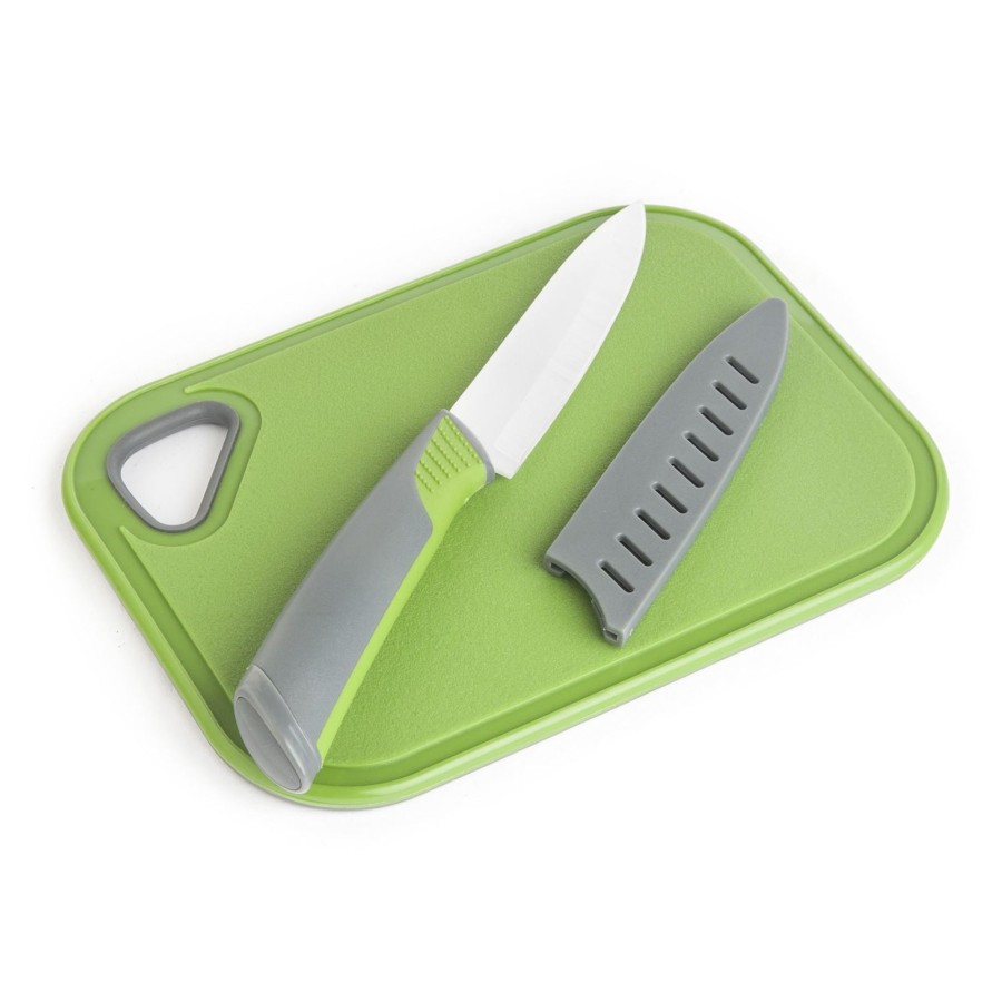 Tabletop & Bar Final Touch Bar Accessories | Non-Slip Bar Cutting Board & Ceramic Knife | Final Touch®