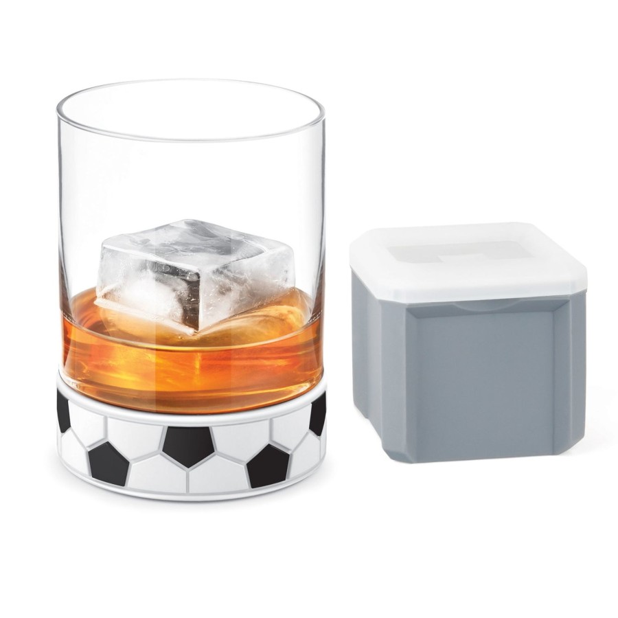 Tabletop & Bar Final Touch | Kick-Off Soccer / Football Tumbler With Ice Mould | Final Touch®