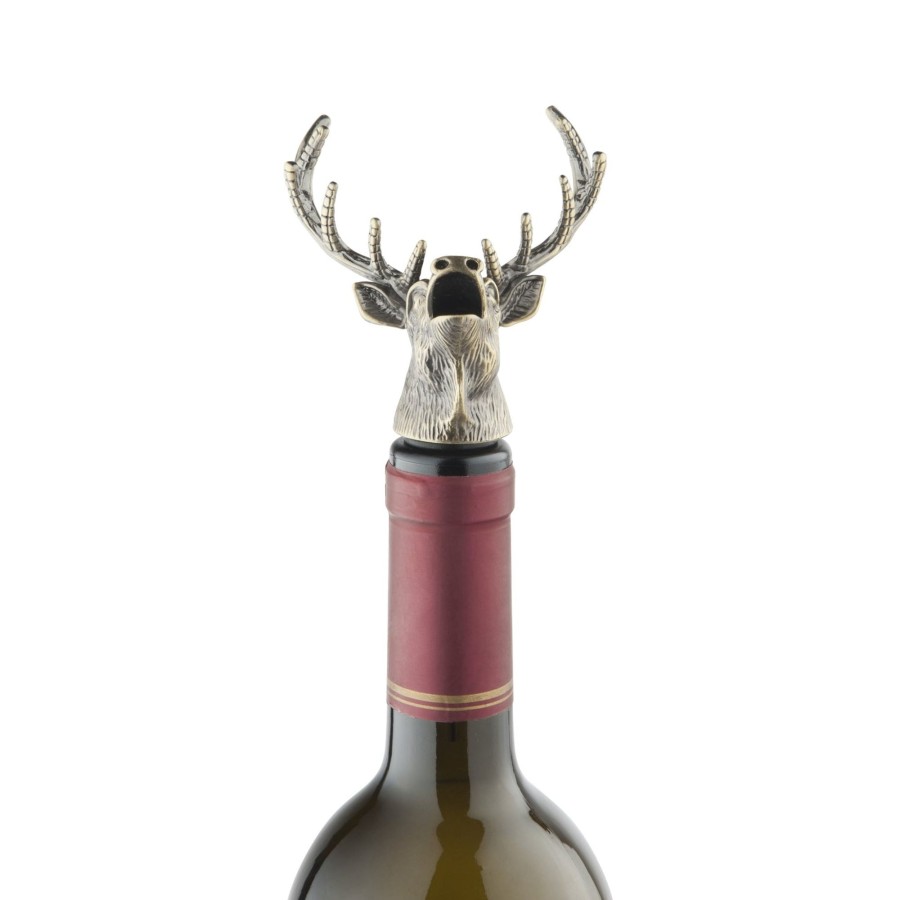 Tabletop & Bar Final Touch Wine Accessories | Deer Head Pourer | Final Touch®