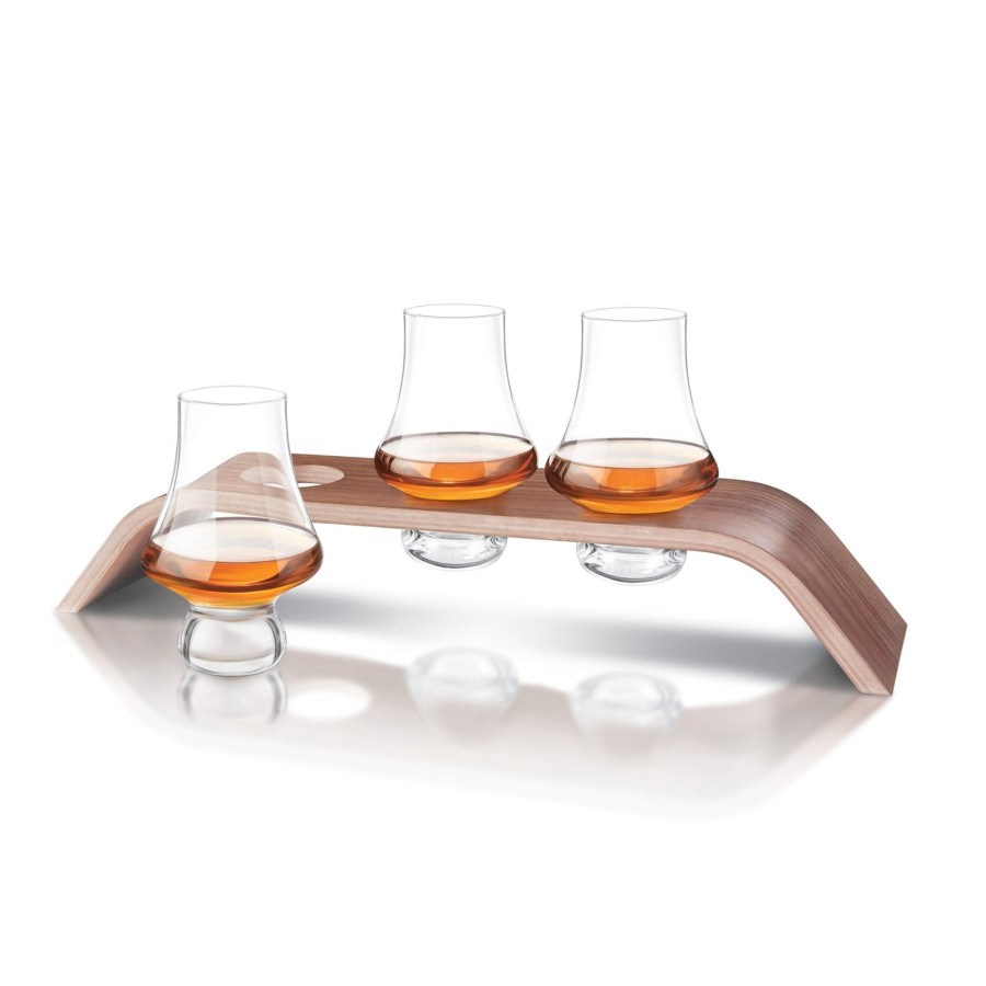 Tabletop & Bar Final Touch Specialty Bar Glasses | 4 Piece Whiskey Flight Tasting Set | Final Touch®