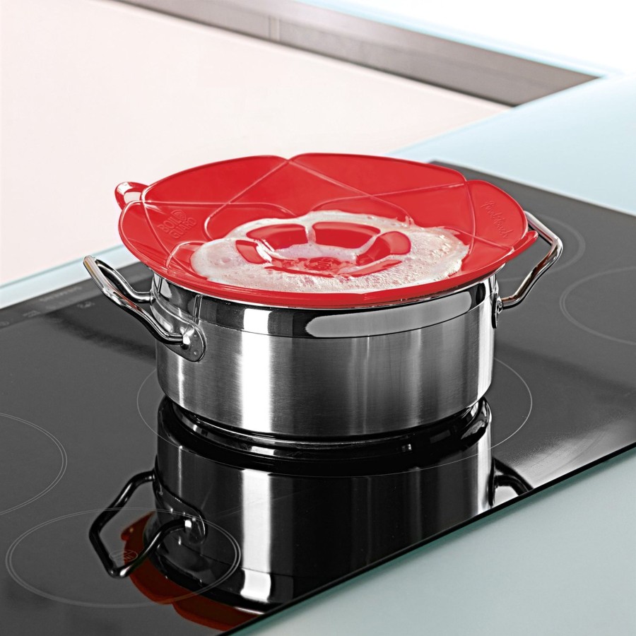 Chefs Tools Final Touch | Boil Guard - 29.5Cm - Large | Final Touch® Red